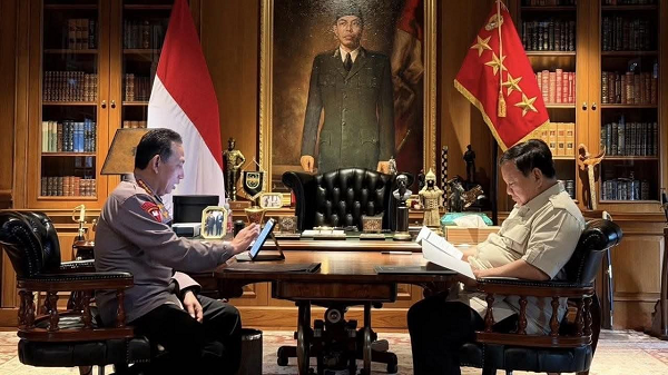 Pertemuan Hambalang: Empat Mata di Tengah Gelombang Pelaporan dan Pengaburan Dwifungsi pertemuan_presiden_dengan_kapolri.png