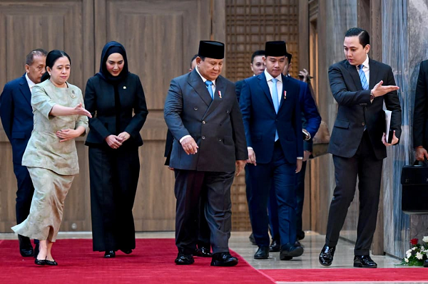 Wapres Gibran Dampingi Presiden Prabowo Sampaikan Arah Kebijakan Ekonomi 2027 dalam Rapat Paripurna presiden.png