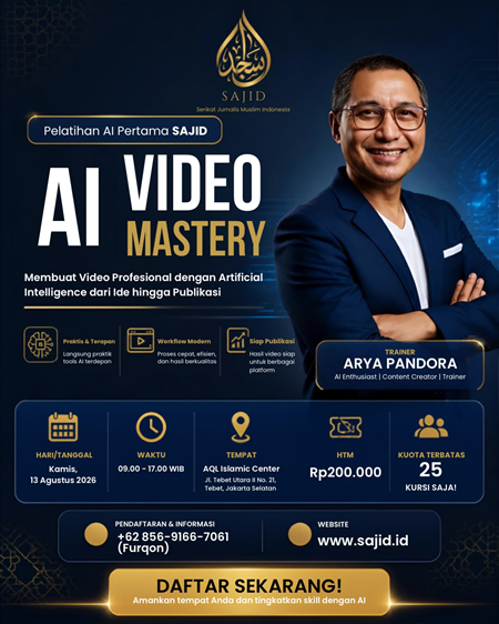 SAJID Gelar Pelatihan Produksi Video Berbasis Kecerdasan Buatan sajid3.png