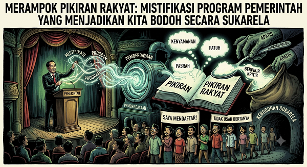 Merampok Pikiran Rakyat: Mistifikasi Program Pemerintah yang Menjadikan Kita Bodoh secara Sukarela sihir_pemerintah.png