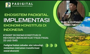 Ekosistem Padigital Implementasi Ekonomi Konstitusi Indonesia 