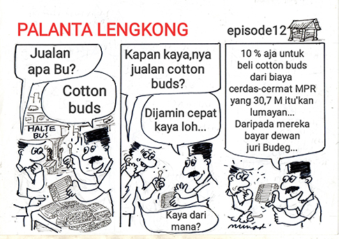 PALANTA LENGKONG-12: Cotton Buds Juri Budeg-Bolot